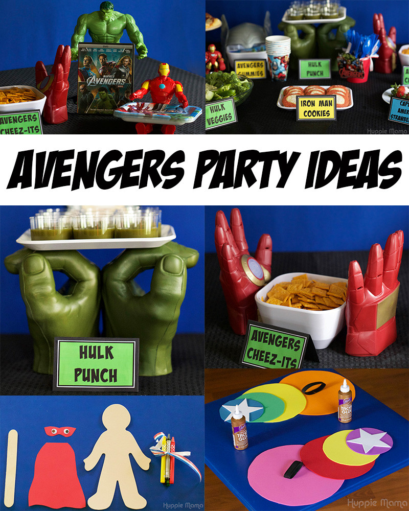 Avengers Birthday Party Ideas
 Avengers Party Ideas for Boys & Girls Our Potluck Family