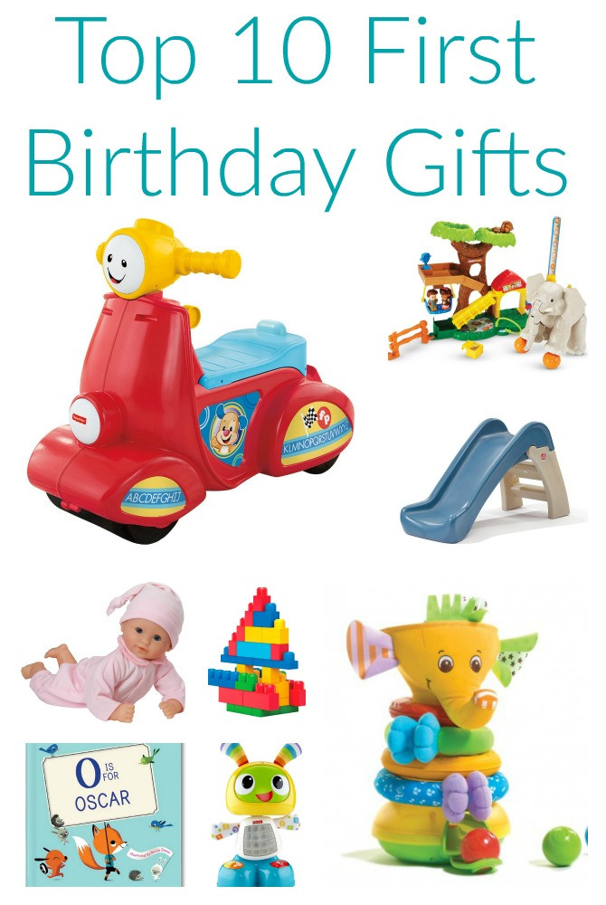 Baby 1St Birthday Gift Ideas
 Friday Favorites Top 10 First Birthday Gifts The