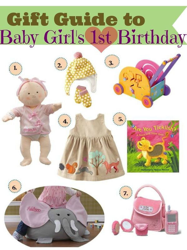 Baby 1St Birthday Gift Ideas
 Gift ideas for baby girls first birthday