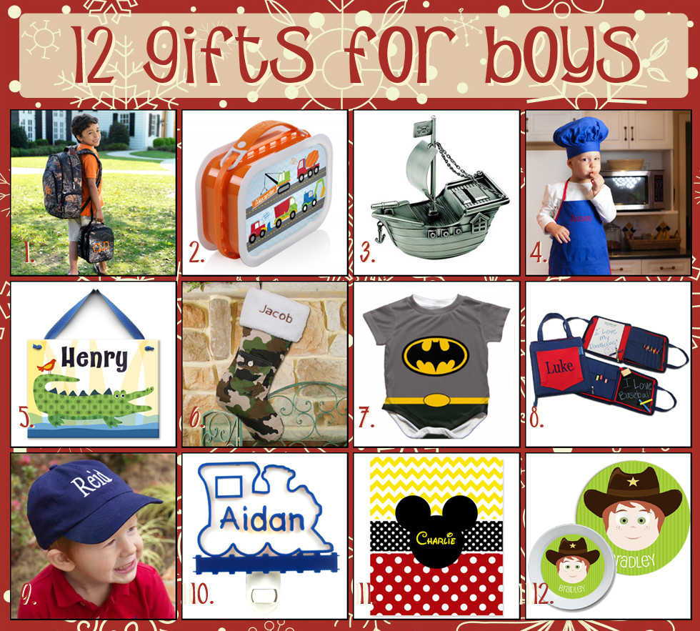 Baby Boy Christmas Gift Ideas
 12 Days of Christmas Gift Ideas for Boys The Cute Kiwi
