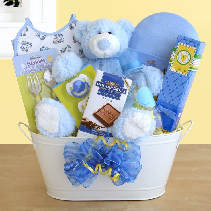 Baby Boy Shower Gift Ideas
 7 best Baby Shower Gift Basket Ideas images on Pinterest