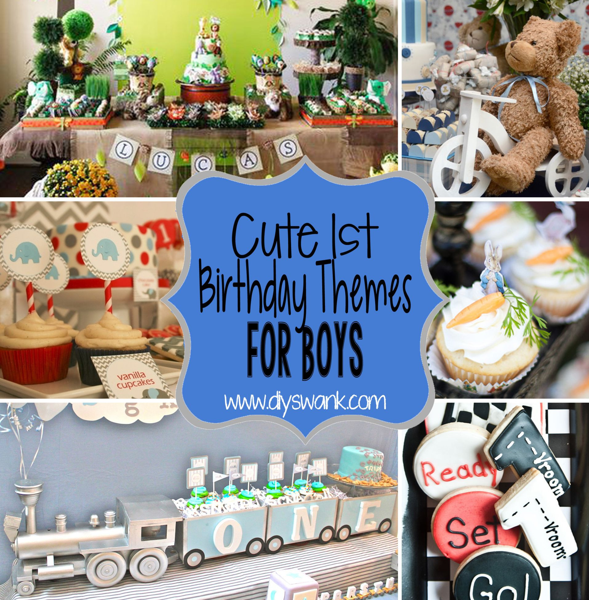 Baby Boys 1St Birthday Decorations
 8 Cute Boy 1st Birthday Party Themes Party