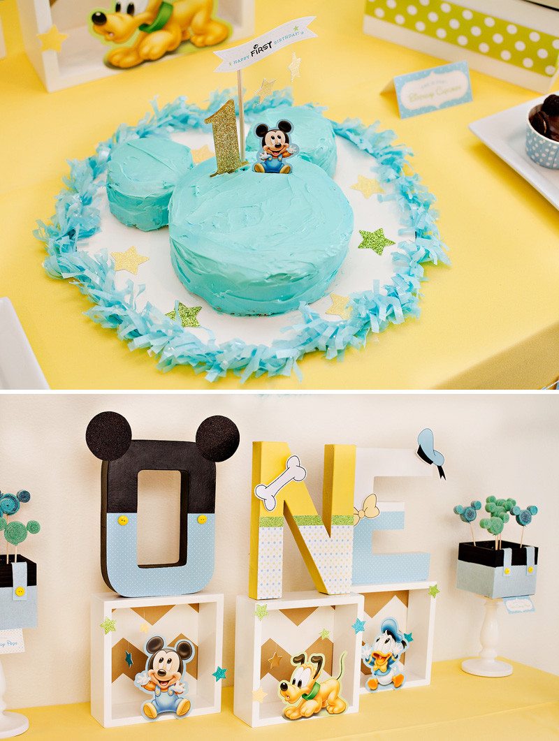 Baby Boys 1St Birthday Decorations
 Creative Mickey Mouse 1st Birthday Party Ideas Free