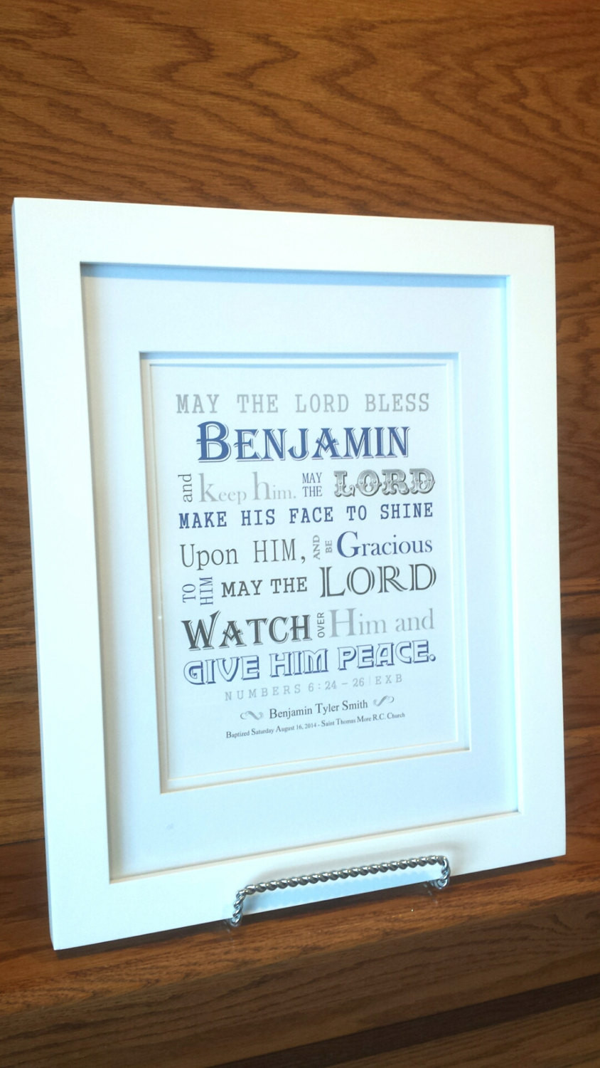 Baby Dedication Gift Ideas
 Baby Boy Baptism Gift Christening Gift Personalized