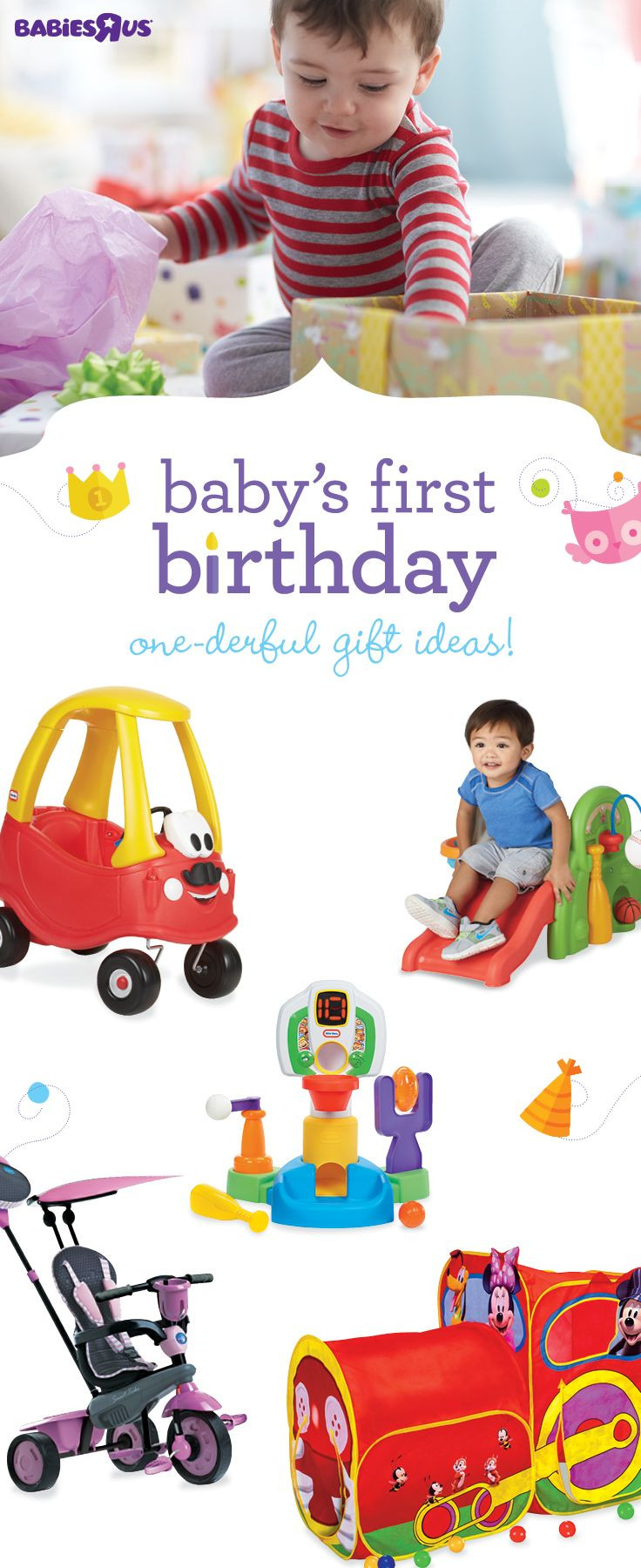 Baby First Birthday Gift Ideas For Her
 Baby’s turning one soon We’ve got some great first