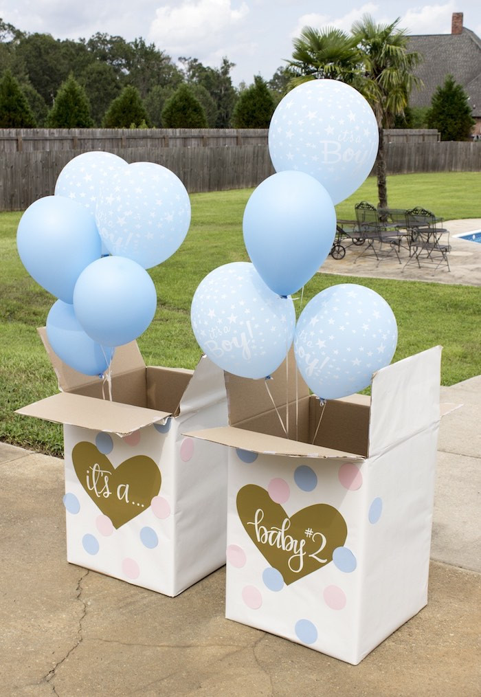 Baby Gender Reveal Party Ideas
 Kara s Party Ideas Ice Cream Social Gender Reveal Party
