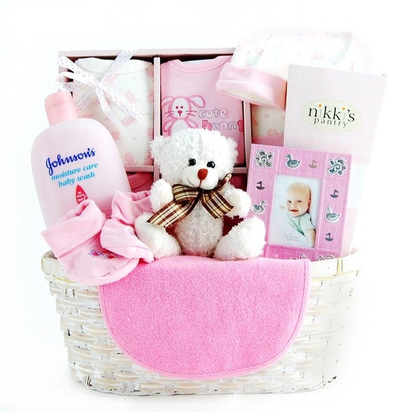 Baby Gift Ideas For Girl
 Shop New Arrival Baby Gift Basket for Girls Free