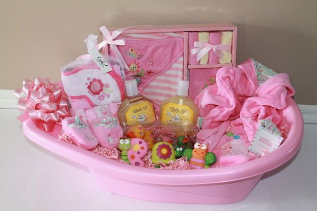 Baby Gift Ideas For Girl
 1000 ideas about Homemade Gift Baskets on Pinterest