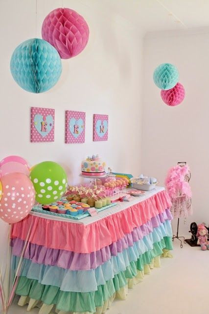 Baby Girl First Birthday Party Ideas
 34 Creative Girl First Birthday Party Themes and Ideas
