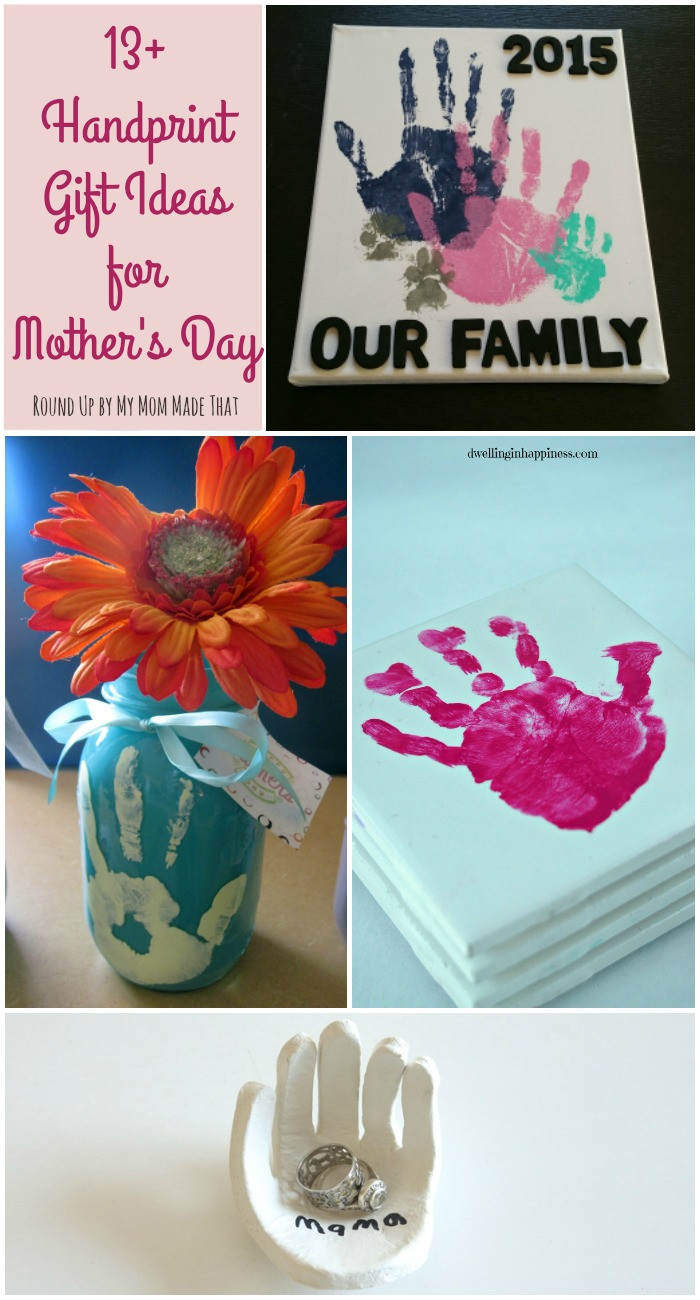Baby Handprint Gift Ideas
 13 Handprint Gift Ideas for Mother s Day My Mom Made That