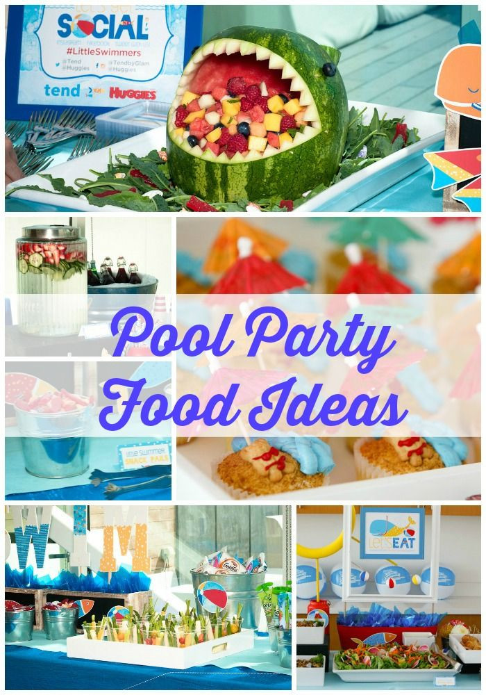 Baby Pool Party Ideas
 Pool Party Food Ideas HUGGIES Baby Shower Planner Baby