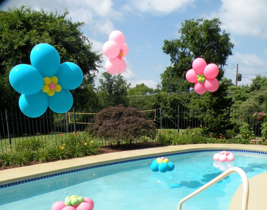 Baby Pool Party Ideas
 Party Decor Knoxville Parties Balloons