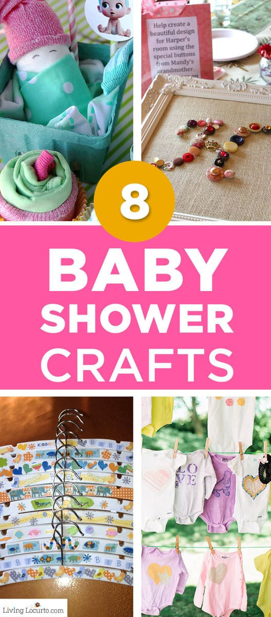 Baby Shower Craft Ideas
 8 Baby Shower Crafts for Party Guests