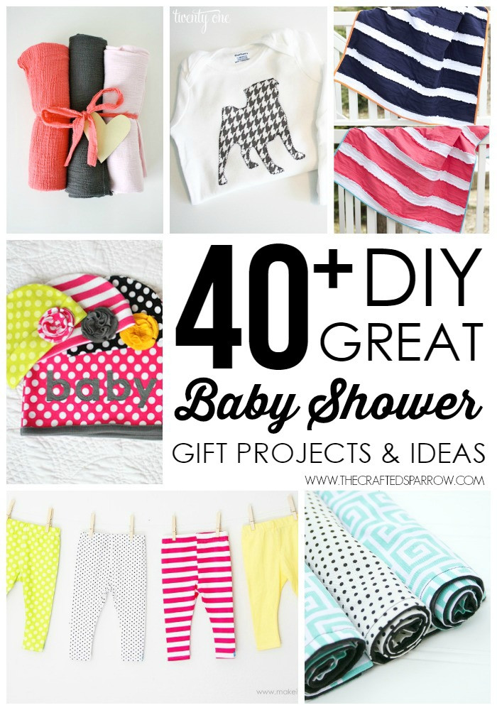 Baby Shower DIY Gifts
 40 DIY Baby Shower Gift Ideas