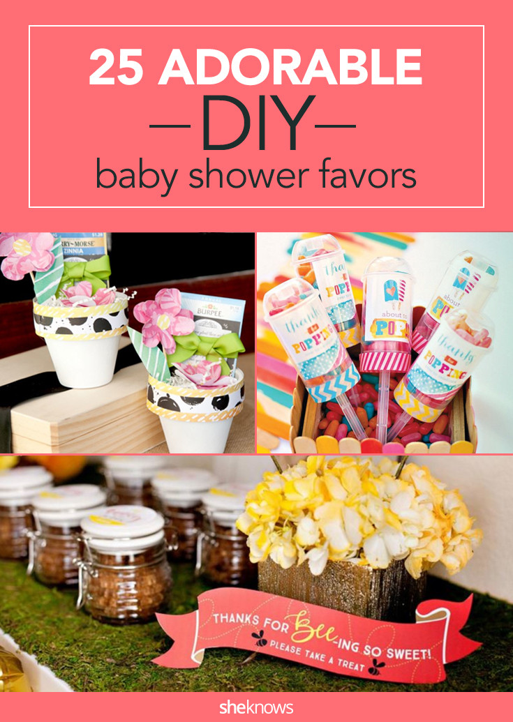 Baby Shower Favours DIY
 26 Adorable DIY Baby Shower Favors That Are so Much Better