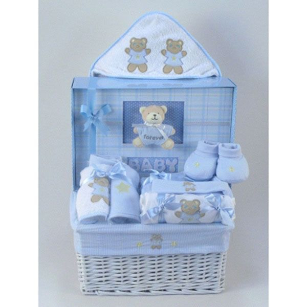 Baby Shower Gift Basket Ideas For Boy
 Forever Baby Book Gift Basket Boy BABY ♥ SHOWER