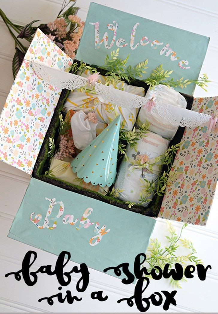 Baby Shower Gift Box Ideas
 Baby Shower In a Box