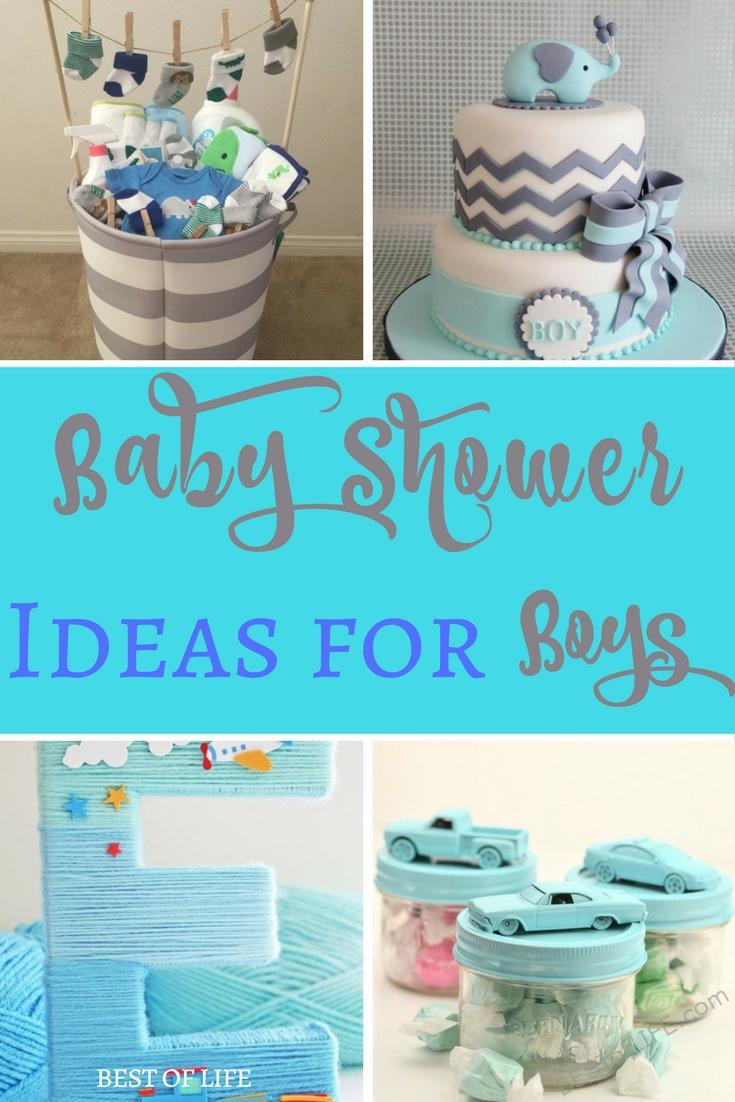 Baby Shower Gift Ideas For A Boy
 Baby Shower Ideas for Boys