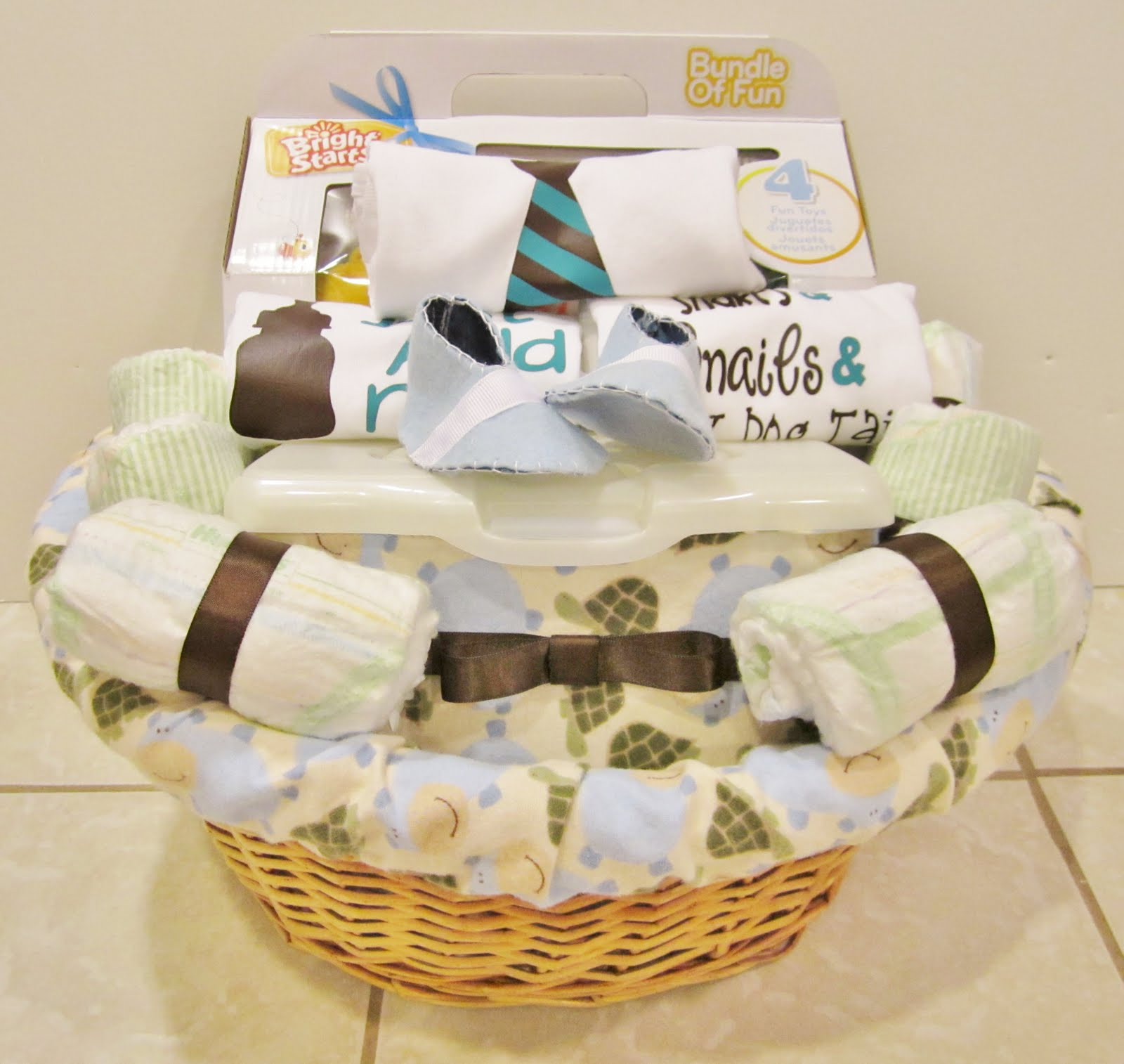 Baby Shower Gift Ideas For Boys
 Life in the Motherhood Baby Shower Gift Basket For a