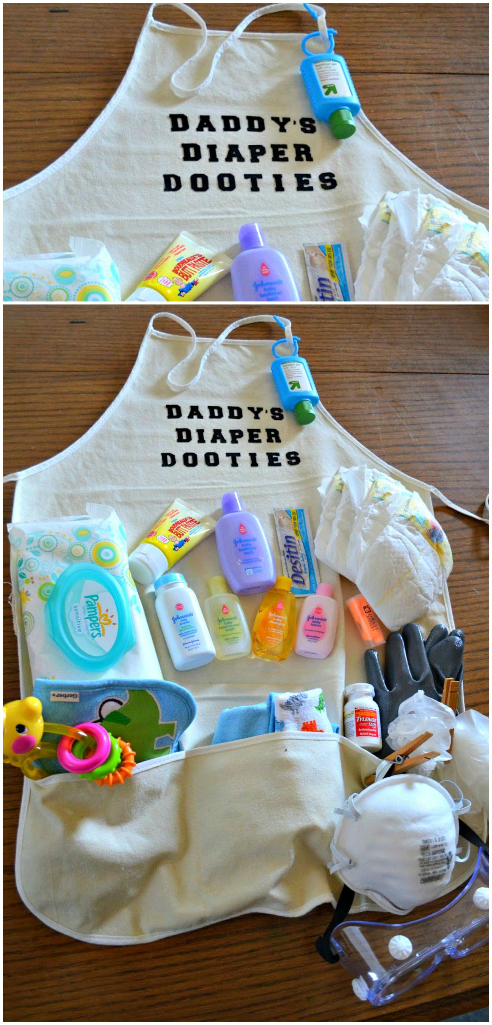 Baby Shower Gift Ideas For Dads
 Daddy s Diaper Dooties Packed with diapers wipes
