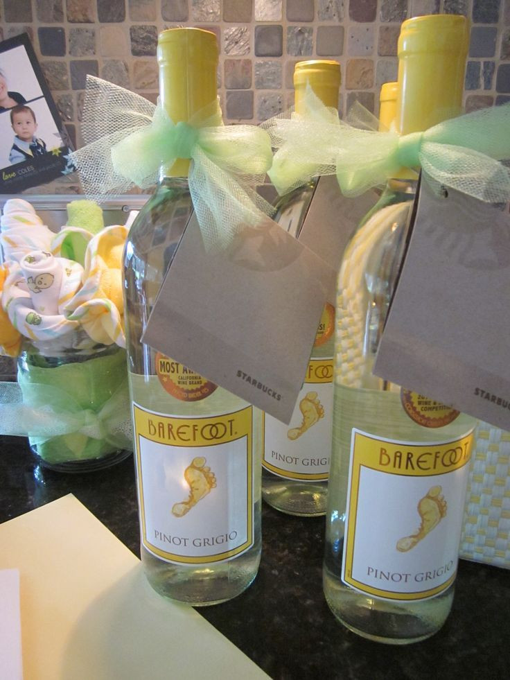 Baby Shower Gift Ideas For Games
 Barefoot Wine Baby Shower Game Prizes