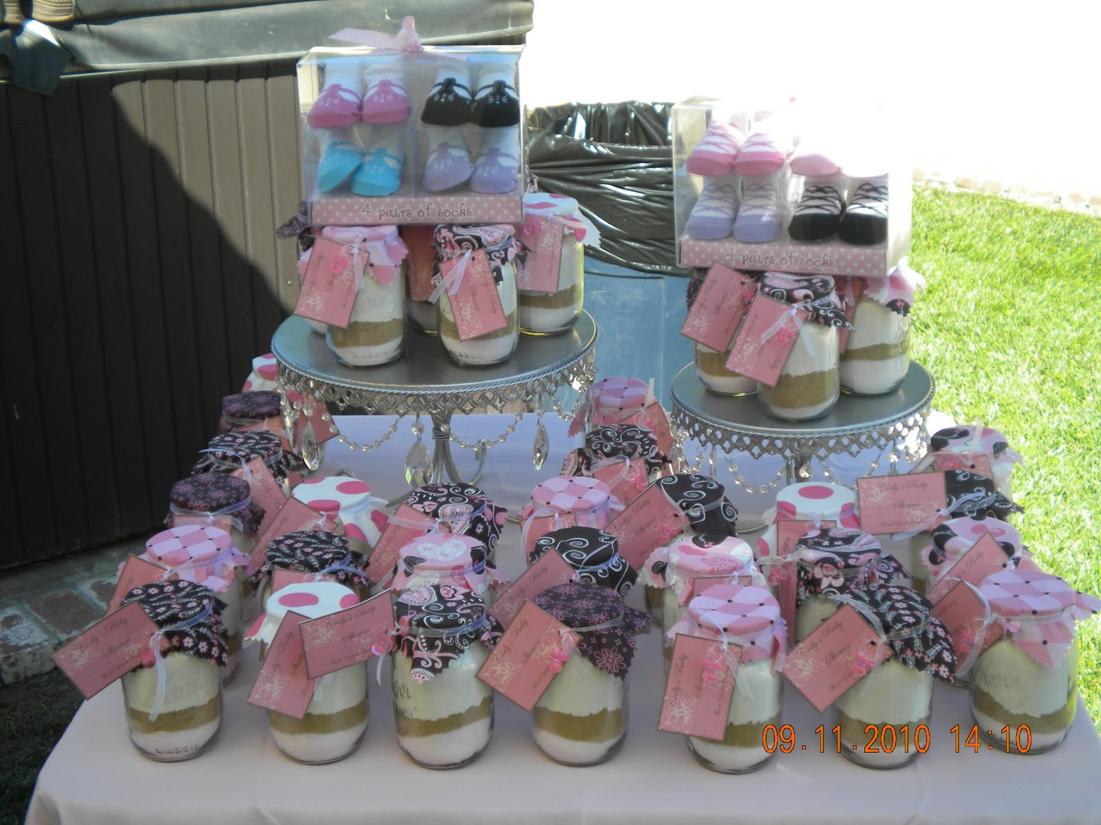 Baby Shower Gift Ideas For Guests
 Happily Ever After Designs Pink and Brown Baby Shower