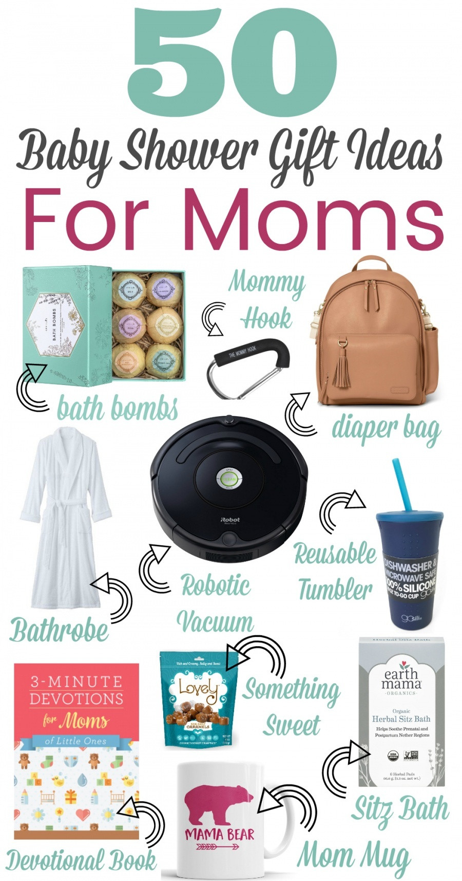 Baby Shower Gift Ideas For Mom
 50 Baby Shower Gifts for Mom Thrifty Nifty Mommy