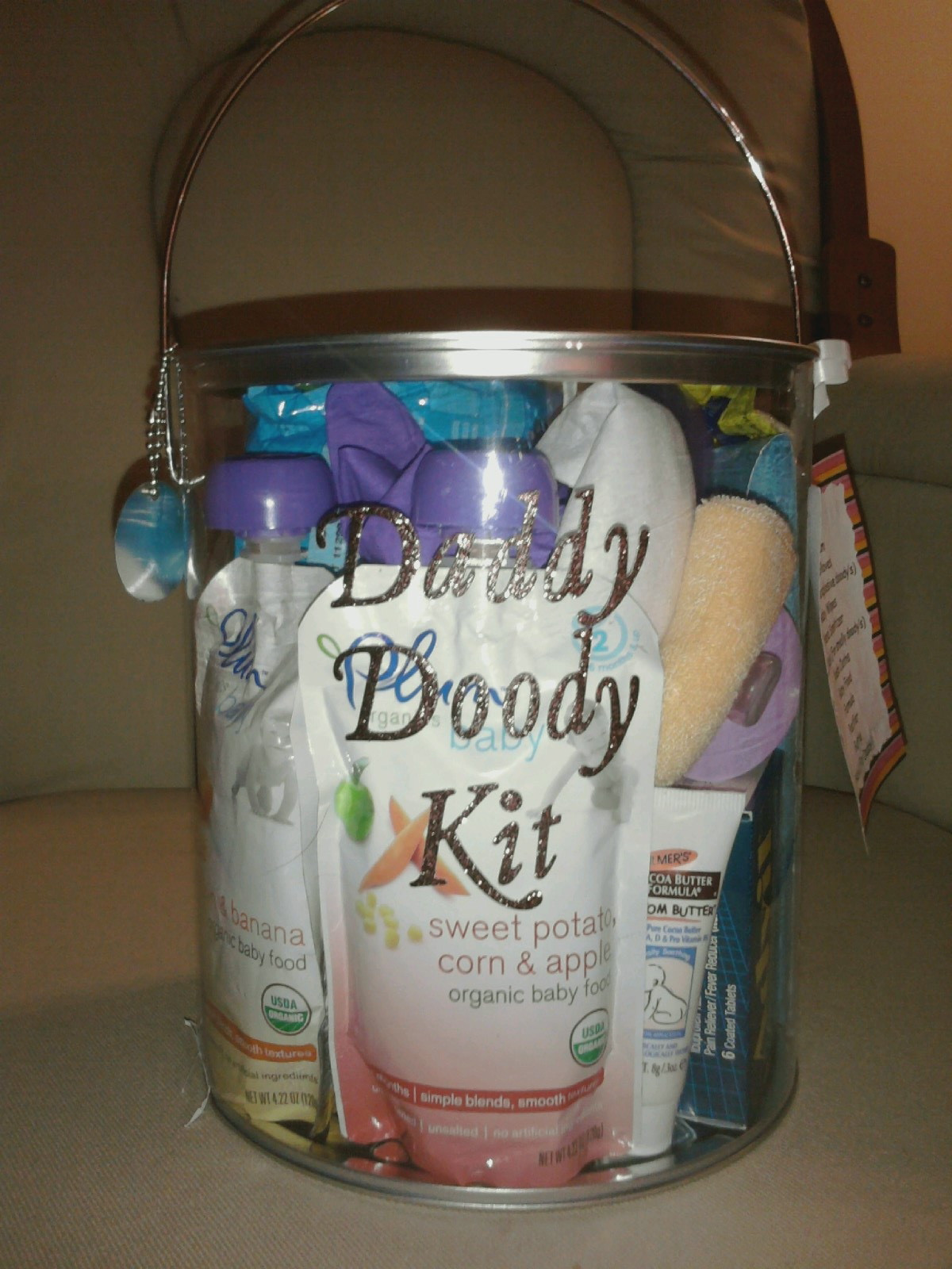 Baby Shower Gift List Ideas
 Daddy “Doody” Kit – Baby Shower Gift For Daddy