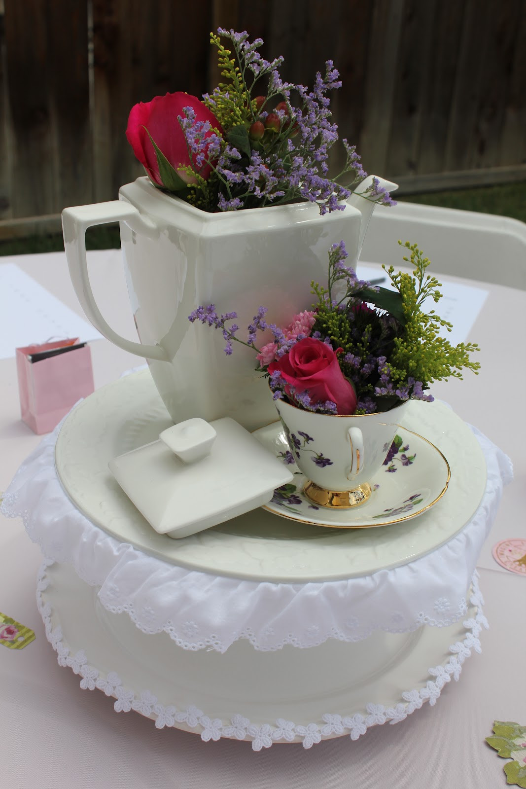Baby Shower Tea Party Ideas
 Precise is Nice Sip and See Baby Shower tea party style