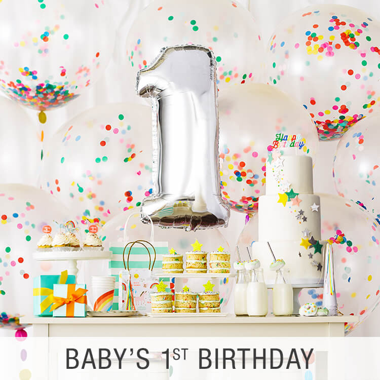 Baby'S First Birthday Decorations
 Party Supplies