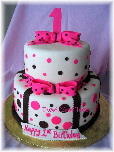 Babys 1St Birthday Cake
 1st Birthday cake Girl