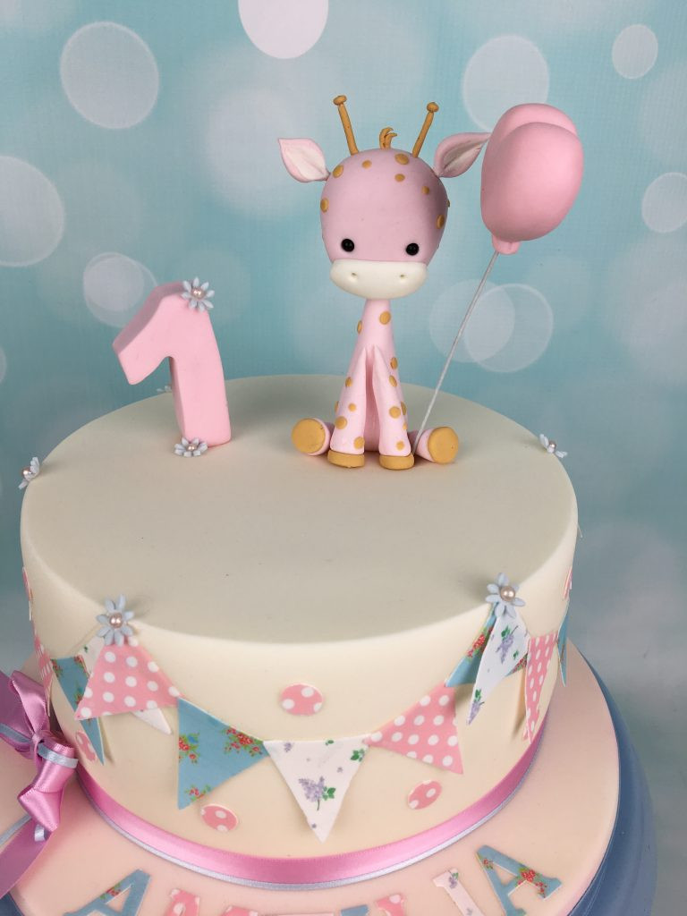 Babys 1St Birthday Cake
 Baby Giraffe 1st Birthday Cake Mel s Amazing Cakes