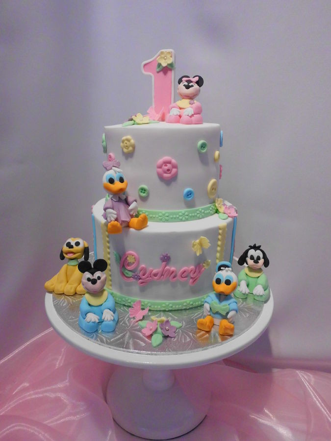 Babys 1St Birthday Cake
 Fabulous 1st Birthday Cake For Baby Girls