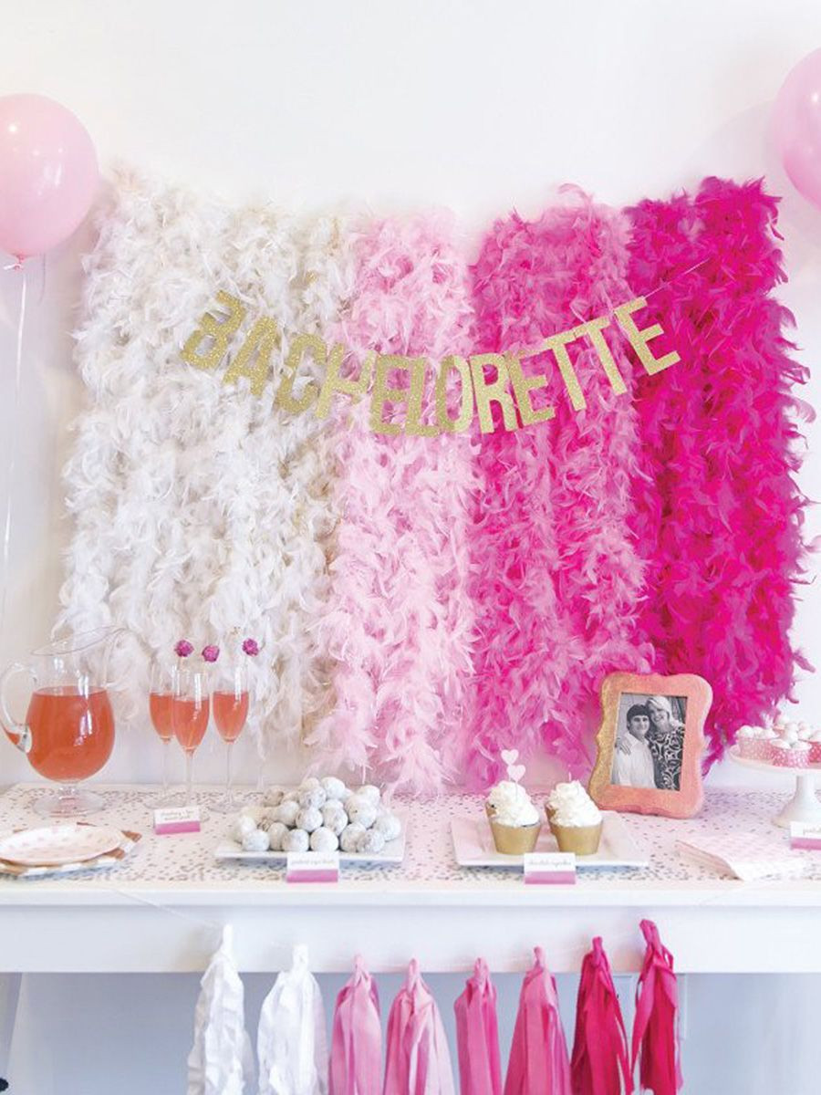 Bachelorette Party Decorating Ideas
 15 Easy Bridal Shower or Bachelorette Party Decorations