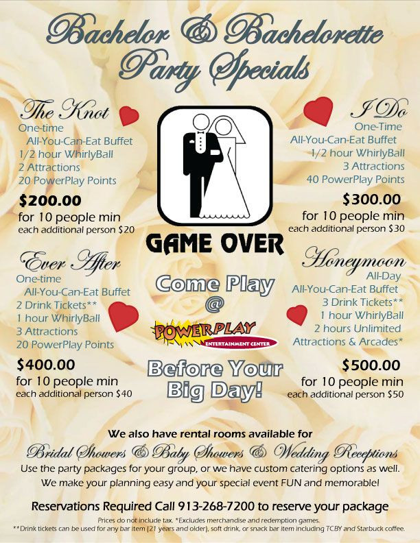 Bachelorette Party Ideas In Kansas City
 Fun idea for hosting a Bachelor or Bachelorette party in