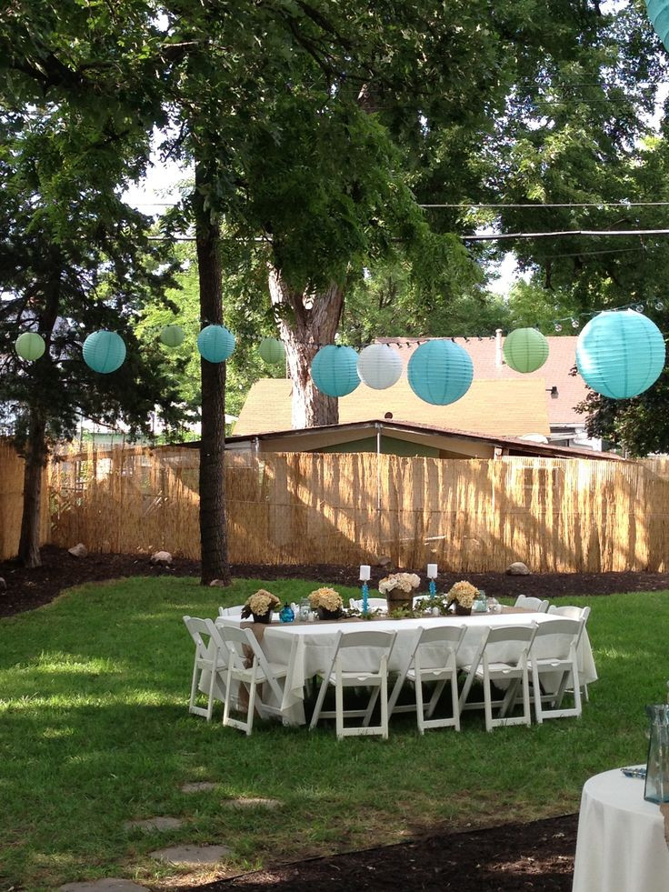 Backyard 40Th Birthday Party Ideas
 246 best images about Graduation ideas on Pinterest