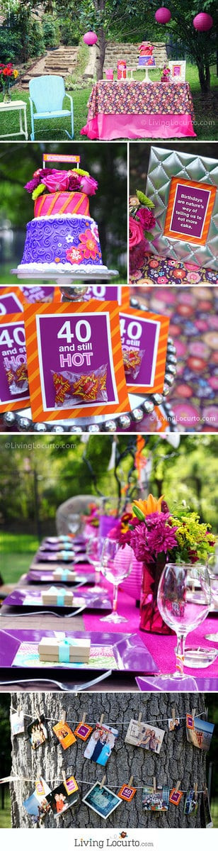 Backyard 40Th Birthday Party Ideas
 40th Birthday Party Ideas