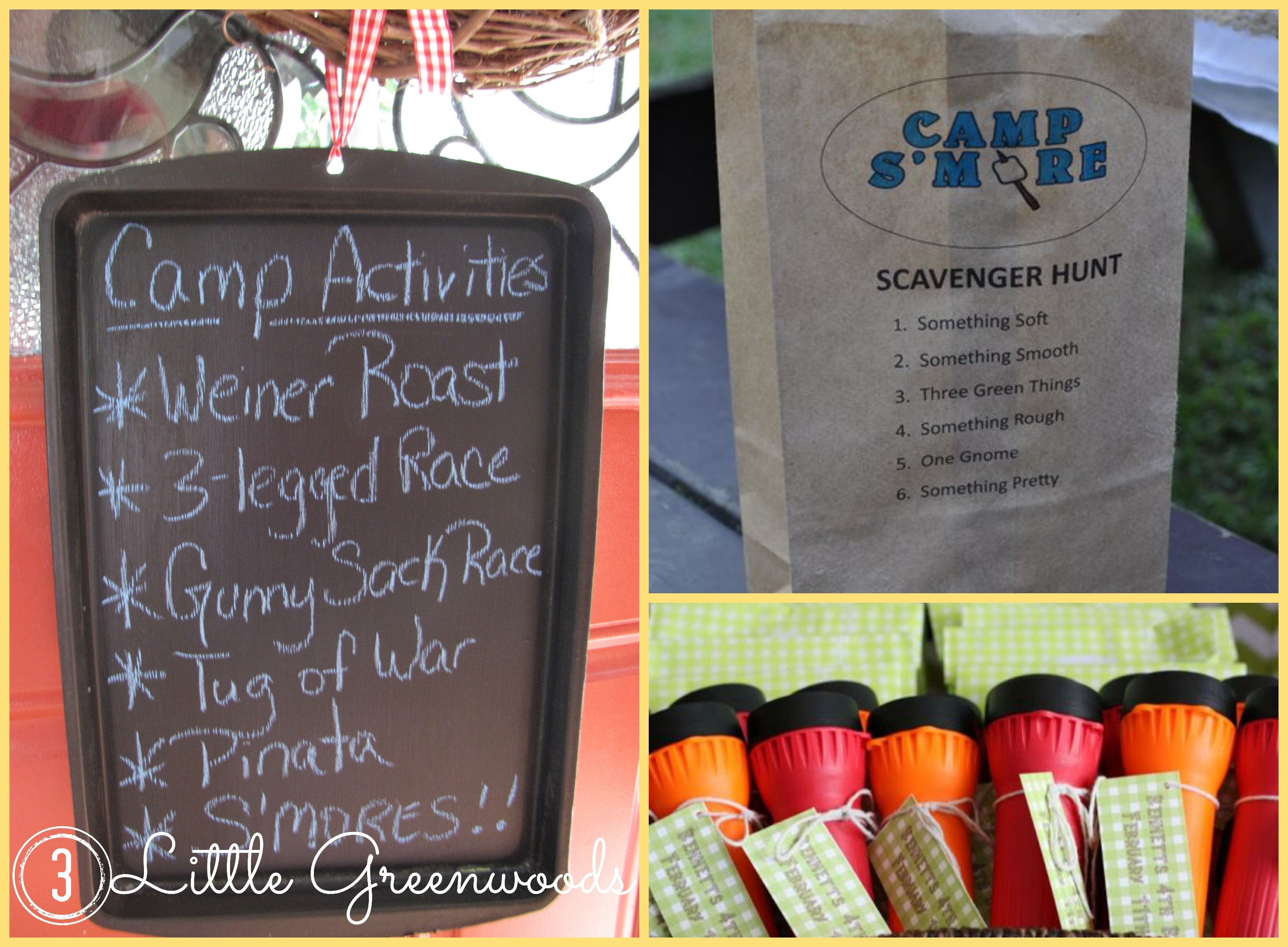 Backyard Campout Birthday Party Ideas
 Backyard Campout Party Inspiration 3 Little Greenwoods