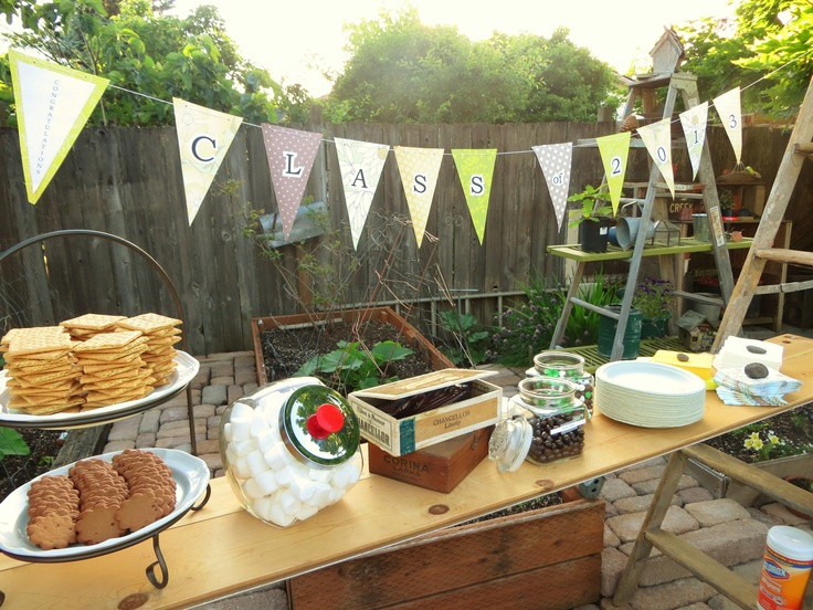 Backyard College Graduation Party Ideas
 165 best images about Backyard Party on Pinterest