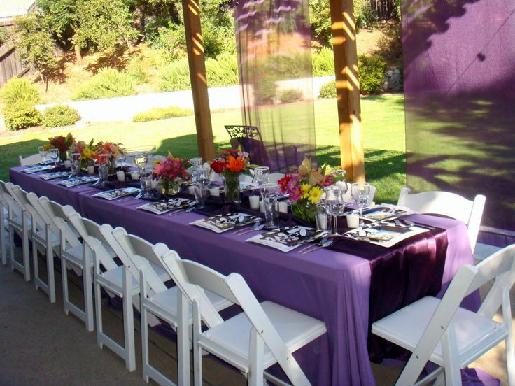 Backyard College Graduation Party Ideas
 tablescapes for outdoor graduation party