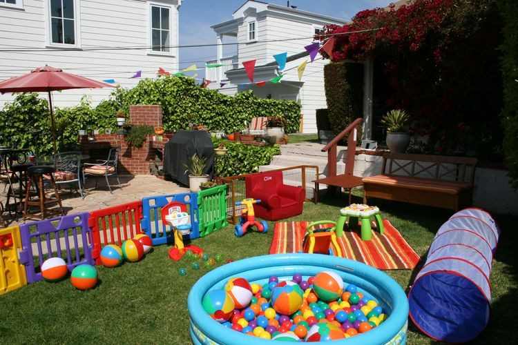 Backyard First Birthday Party Ideas
 Pin by Emily Fitzgerald on Logan s 1st bday party