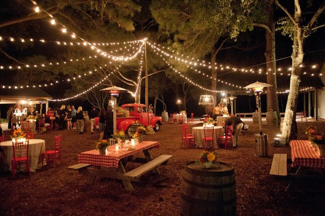 Backyard Lighting Ideas For A Party
 15 Rules for Great Outdoor Weddings and Events