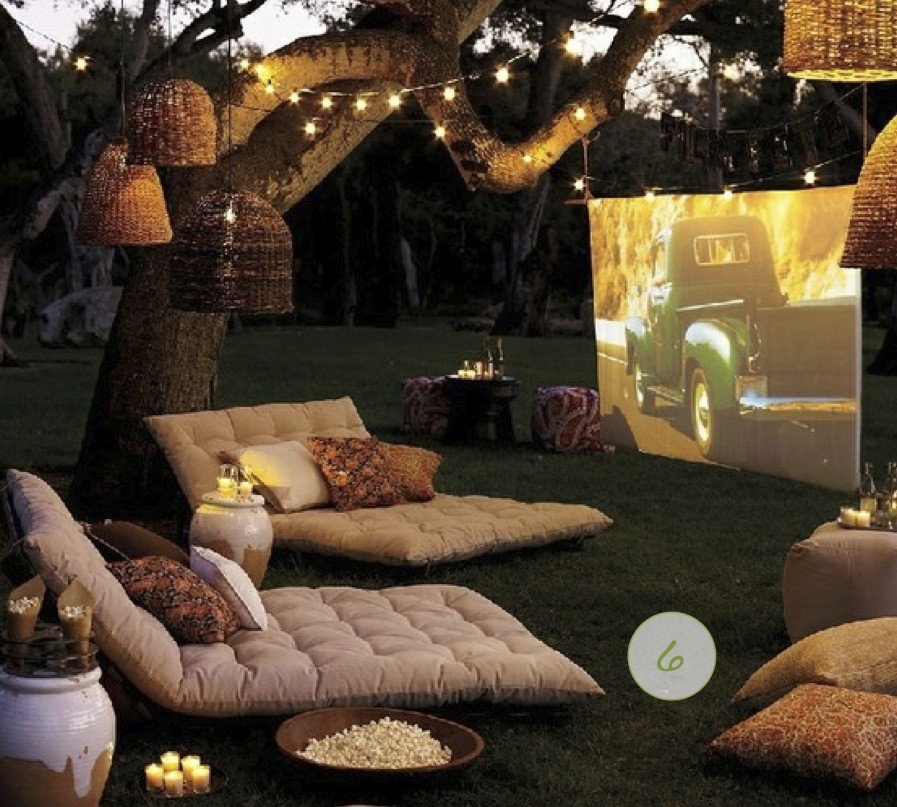 Backyard Movie Party Ideas
 Ferdian Beuh Tuscan style backyard landscaping pictures