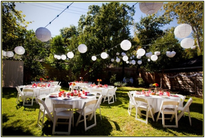 Backyard Party Design Ideas
 Amazing Spring Outdoor Wedding Ideas