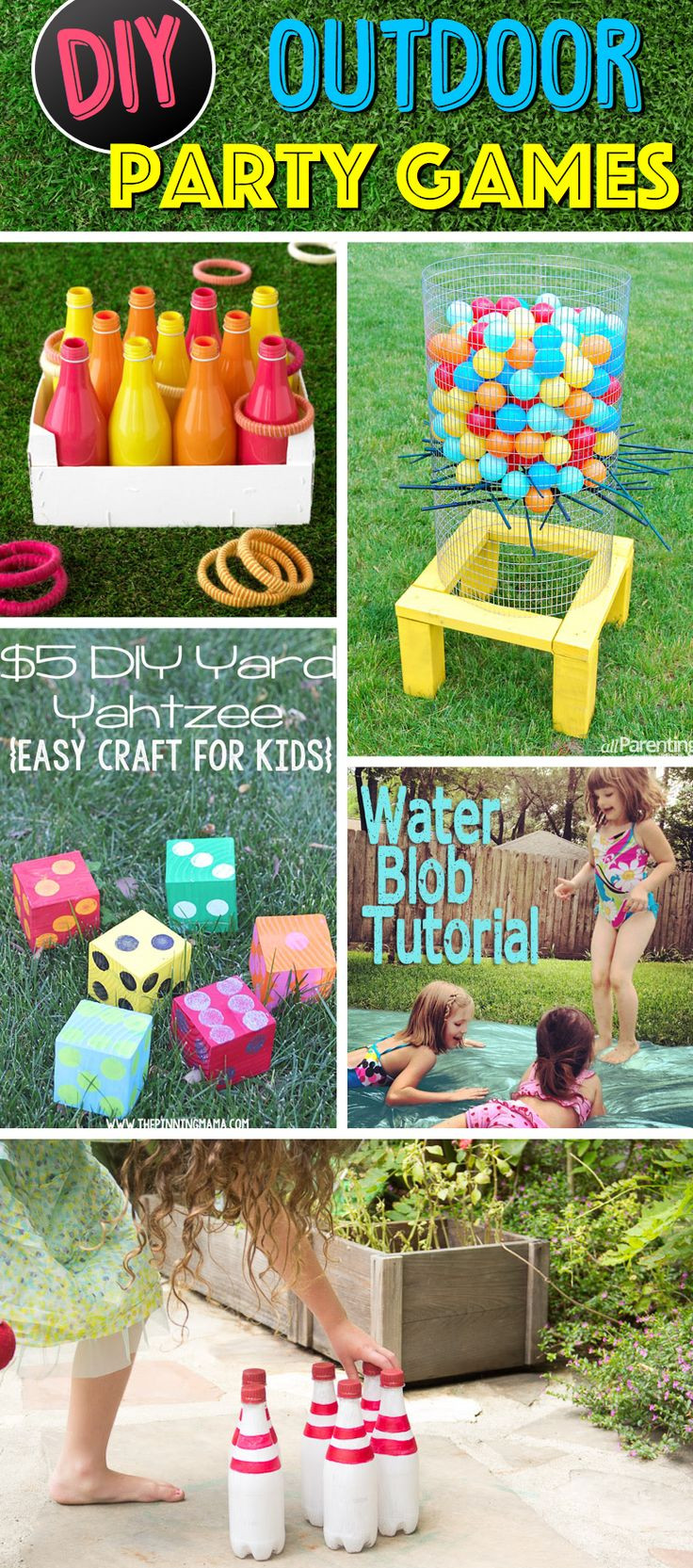 Backyard Party Games Ideas
 Best 25 Family outdoor games ideas on Pinterest