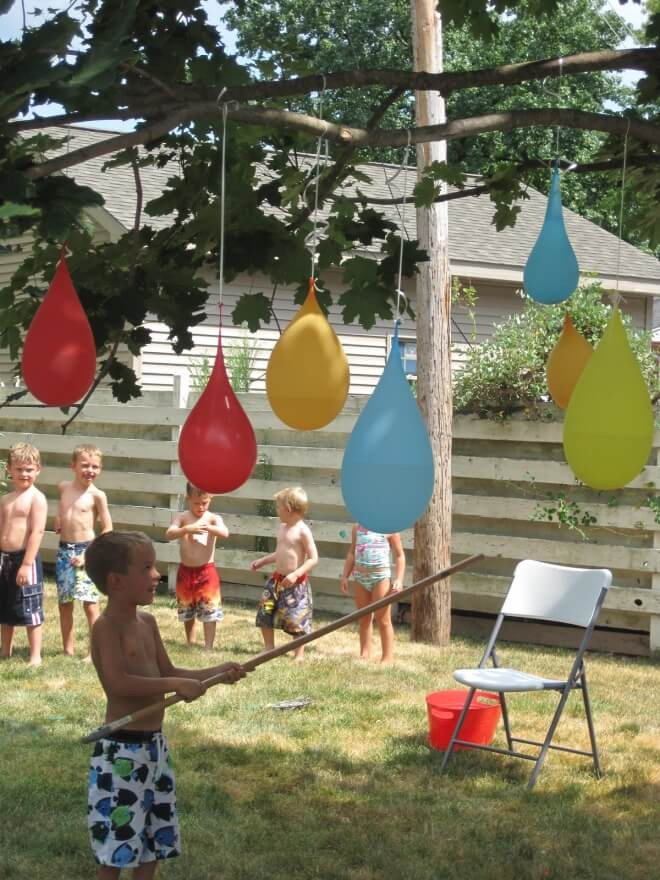Backyard Party Games Ideas
 21 Fun June Birthday Party Ideas for Boys and Girls too