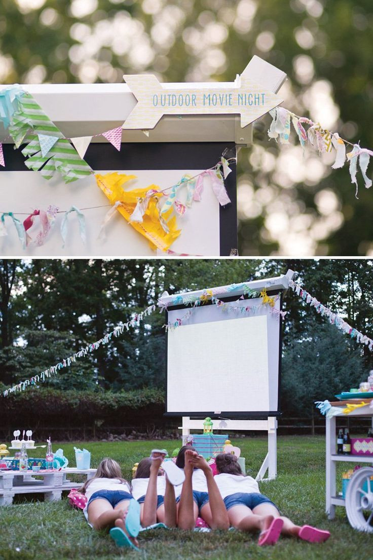 Backyard Party Ideas For Teenagers
 1000 ideas about Teen Birthday Parties on Pinterest