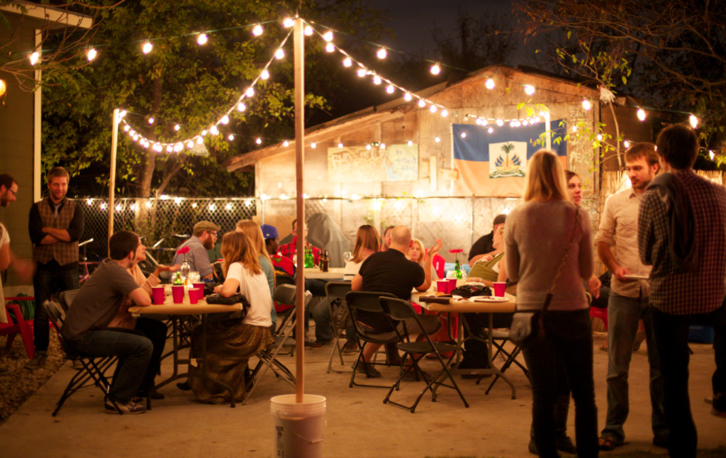 Backyard Party Lights Ideas
 June 2015