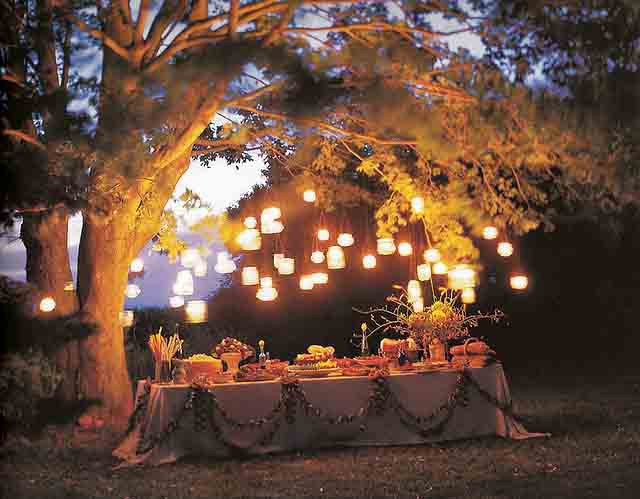 Backyard Party Lights Ideas
 Garden Party Ideas by a Professional Party Planner