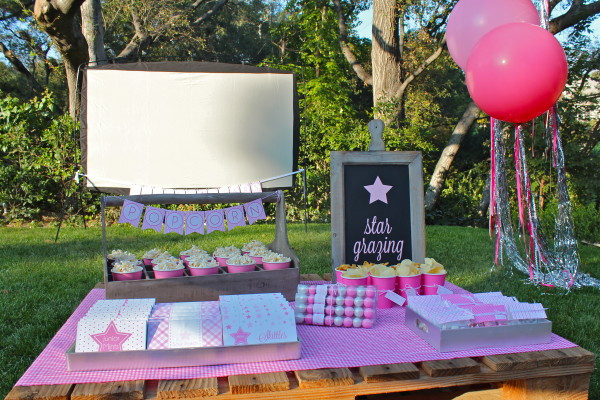 Backyard Teenage Birthday Party Ideas
 Guest Party Under the Stars 11th Birthday Movie Party